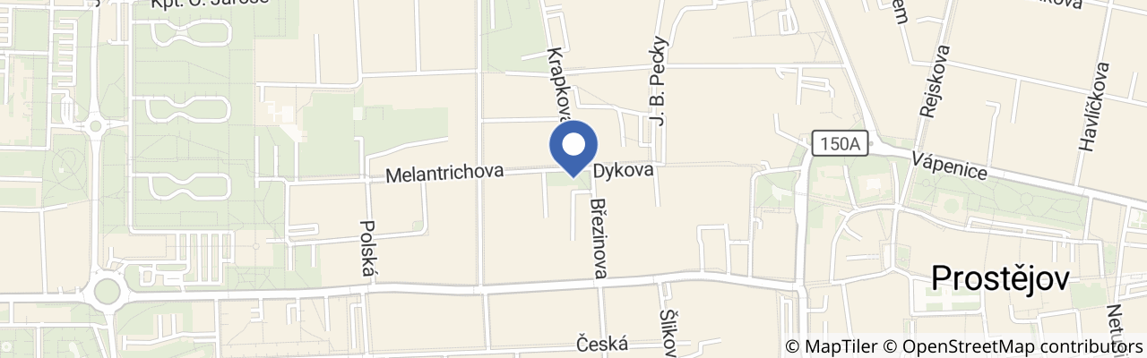 Mapa - Dětské hřiště