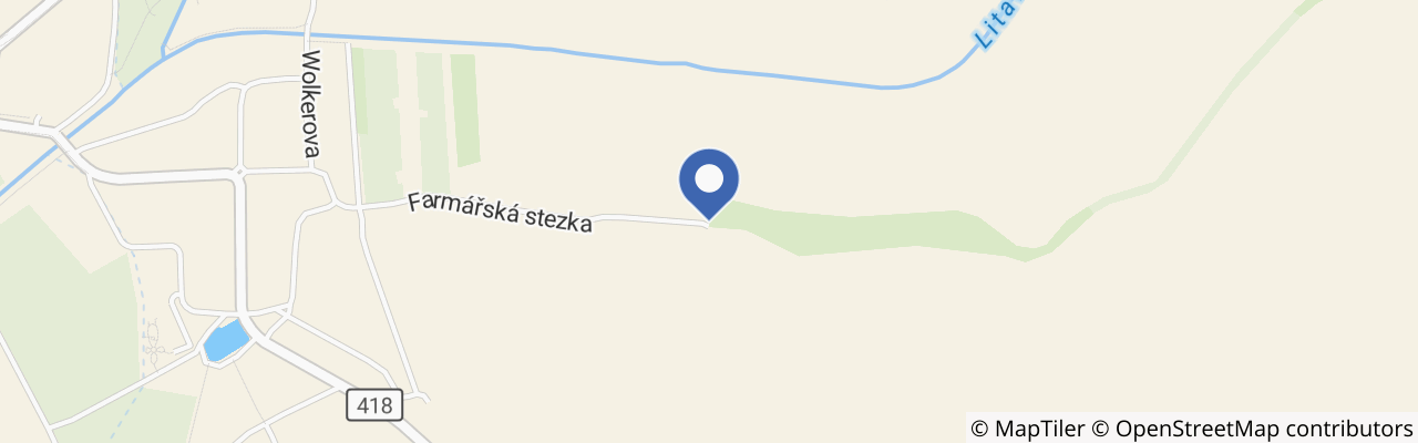 Mapa - Farma u Staré hory