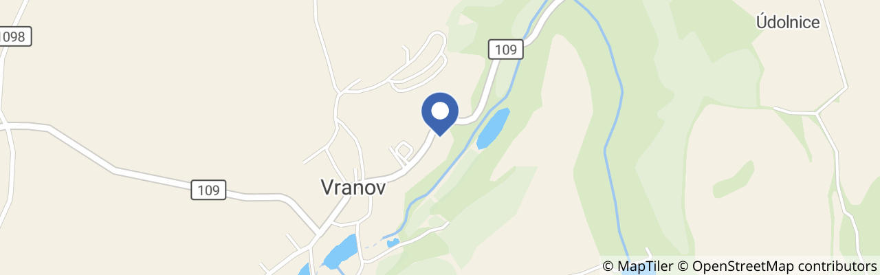 Mapa - Wellness Villa u Prahy