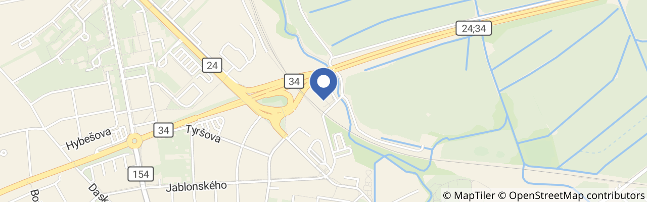 Mapa - Ekocentrum Vydra