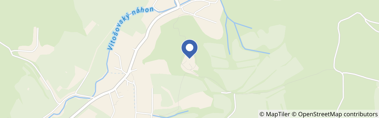 Mapa - Zřícenina hradu Brníčko