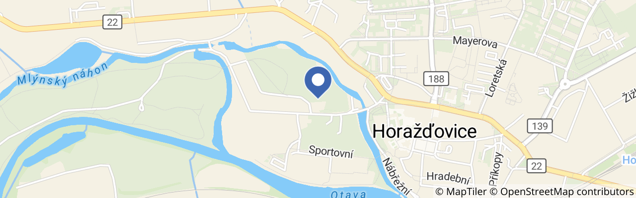 Mapa - Komentovaná prohlídka envicentra Proud v Horažďovicích
