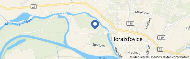 Mapa - Komentovaná prohlídka envicentra Proud v Horažďovicích