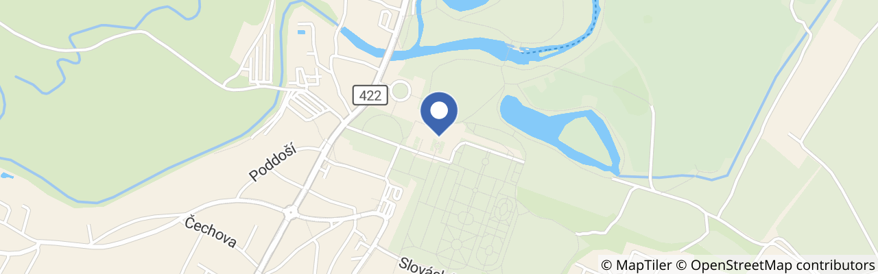 Mapa - Zámek Lednice