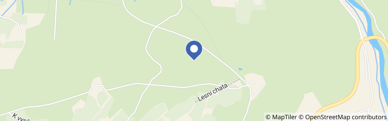 Mapa - Borůvková sobota na Zubačce
