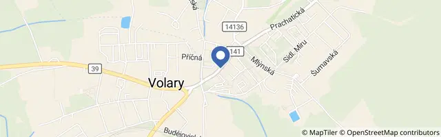 Mapa - Volarské slavnosti dřeva