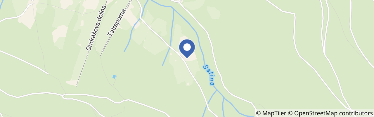 Mapa - Jízdárna Malenovice