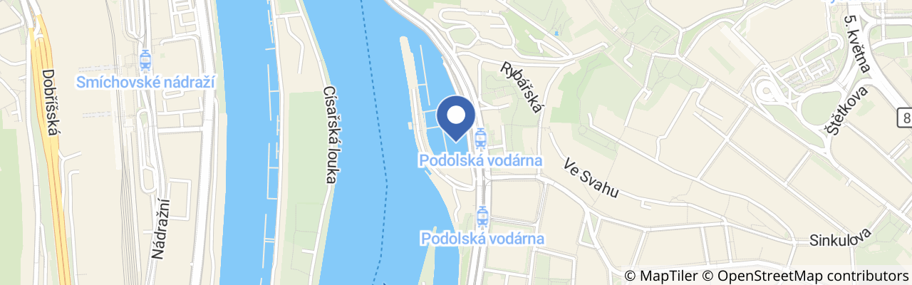 Mapa - Narozeninová oslava Karol a Kvída