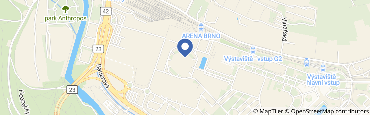 Mapa - Fesťáček Brno