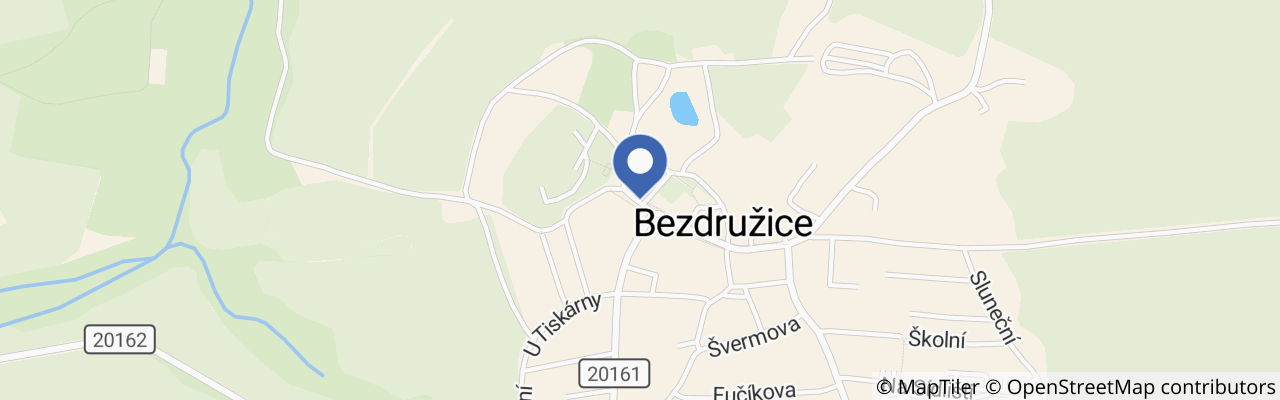 Mapa - Rozloučení s prázdninami v Bezdružicích