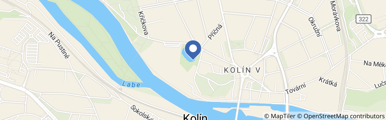 Mapa - 20. ROČNÍK KOLÍNSKÉ DESÍTKY