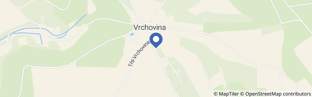 Mapa - Relax Vrchovina Sychrov