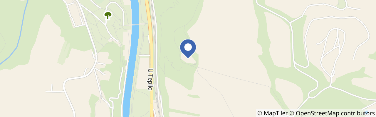 Mapa - Hranická propast