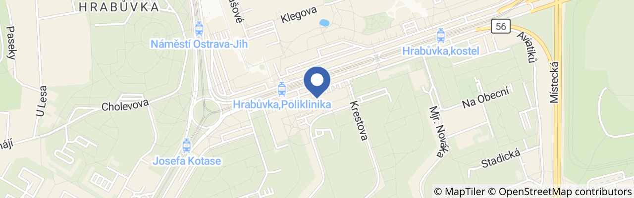 Mapa - Ostrava se baví