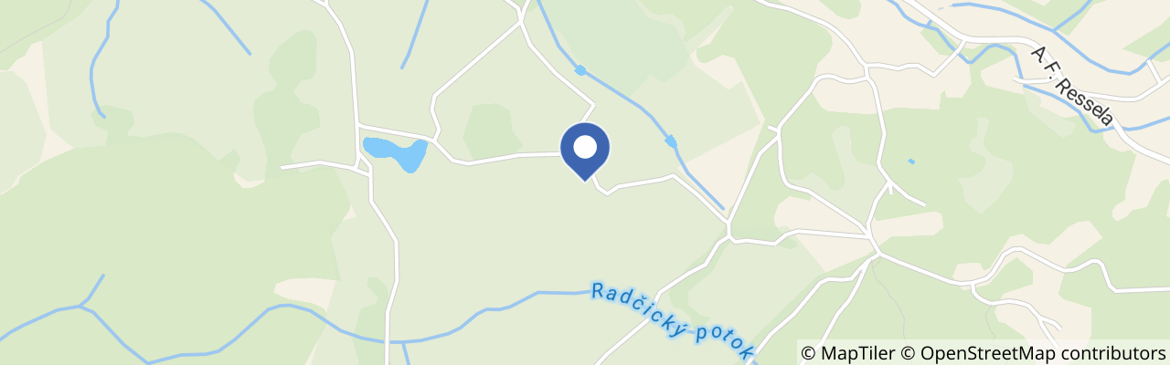 Mapa - Hausboaty Ypsilon Golf Liberec