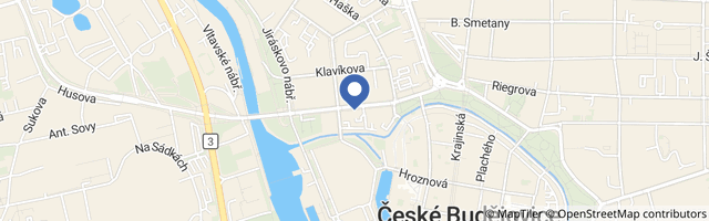 Mapa - Penzion Zelená Ratolest