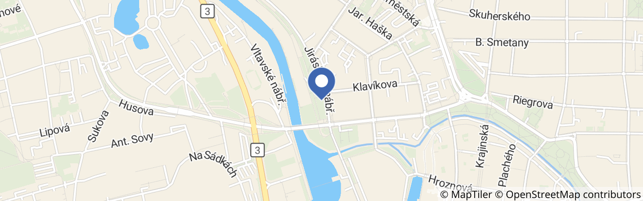 Mapa - Apartmán Lanna