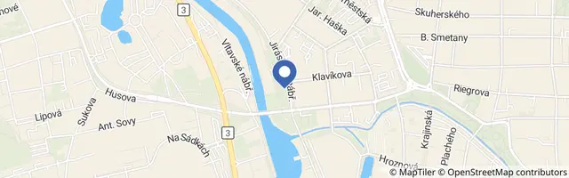 Mapa - Apartmán Lanna