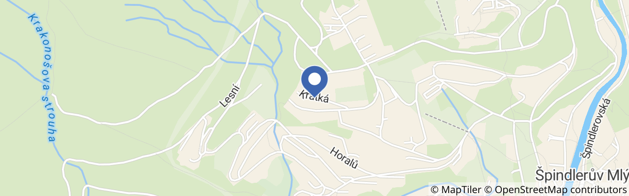 Mapa - Hotel Lomnice