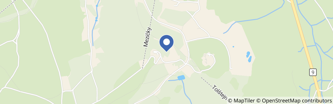 Mapa - Chalupa Podhradí