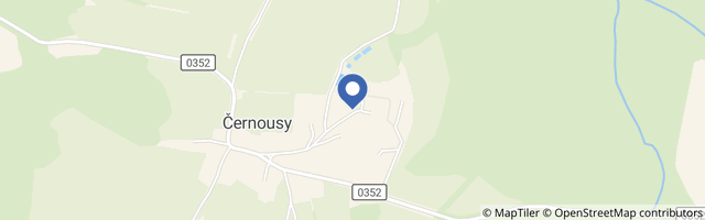 Mapa - Zámecký Dvůr Černousy