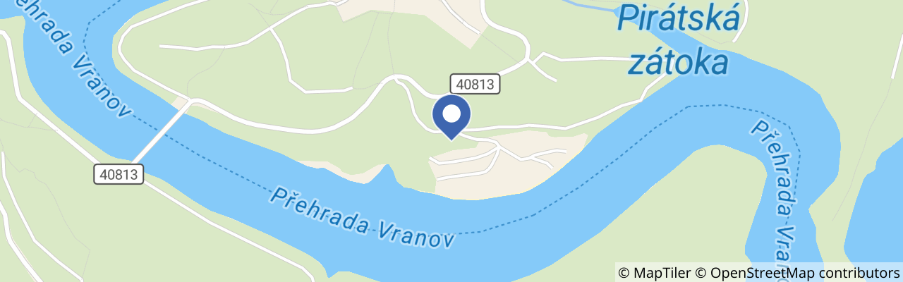 Mapa - Chata U Rybáře