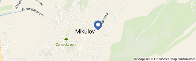 Mapa - Apartmány U Měšťana