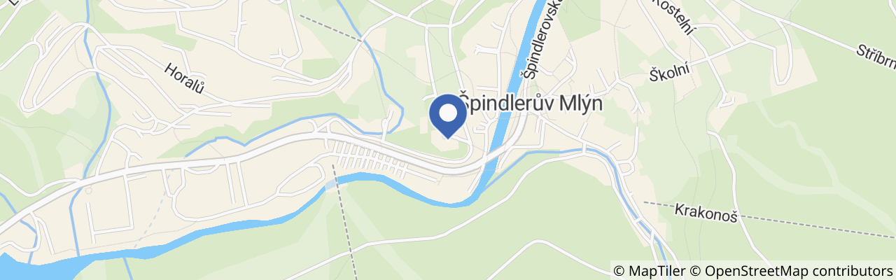 Mapa - Hotel Tři Růže