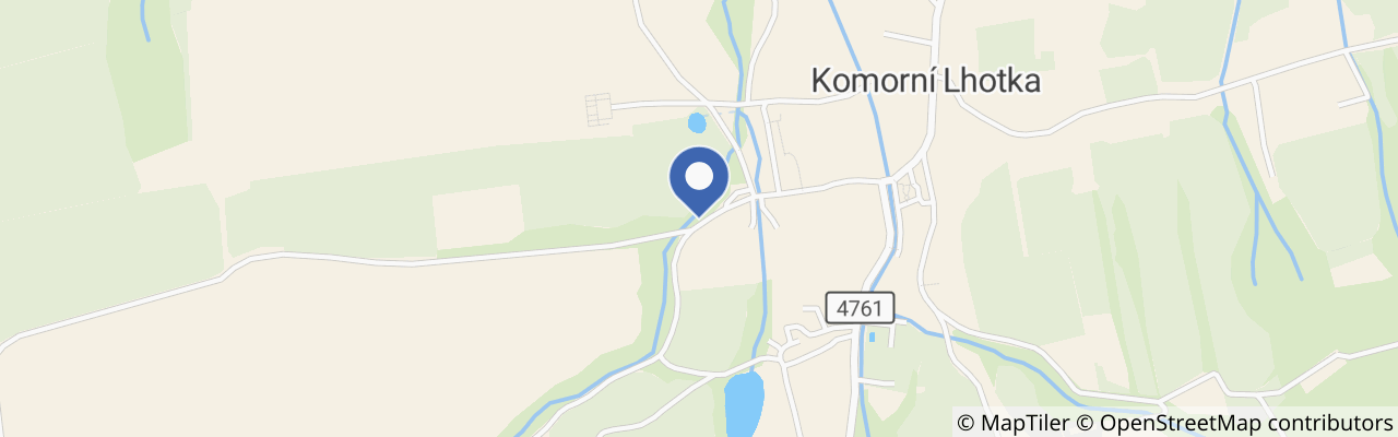 Mapa - Chalupa Pomněnka