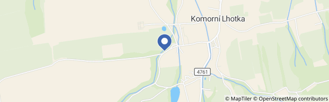 Mapa - Chalupa Pomněnka