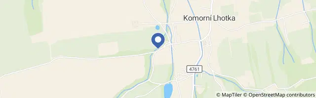 Mapa - Chalupa Pomněnka