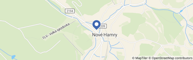 Mapa - Horský hotel Malamut