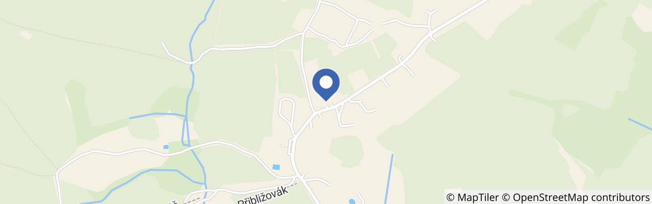 Mapa - Apartmány Nové Hutě