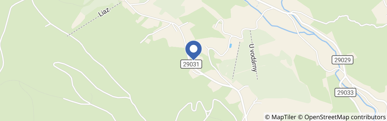 Mapa - Horská chata Balada