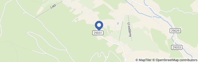 Mapa - Horská chata Balada