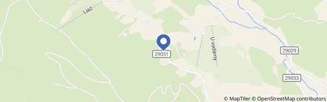 Mapa - Horská chata Balada