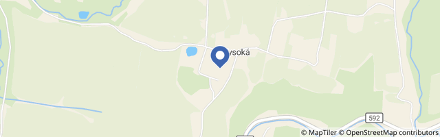 Mapa - Hotel Farma Vysoká