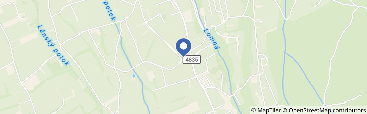 Mapa - Penzion V peřině