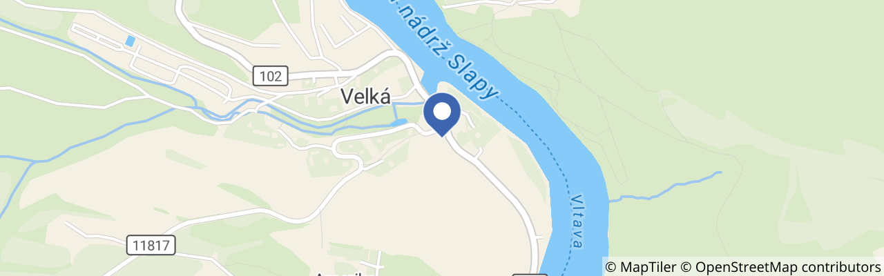 Mapa - Apartmány U kapličky