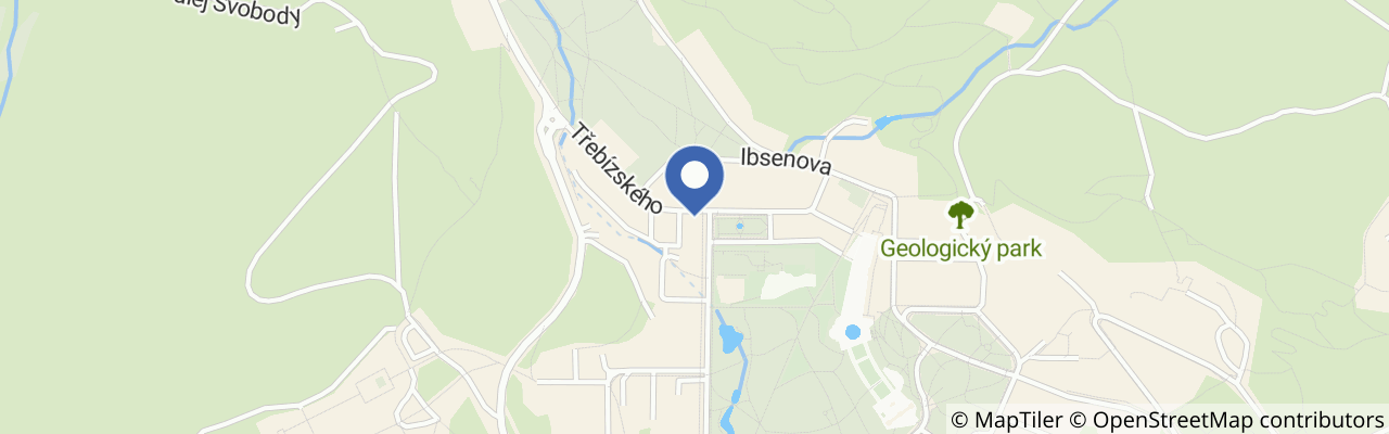 Mapa - OREA Spa Hotel Palace Zvon