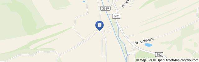 Mapa - Rodinné ubytování Na Habeši