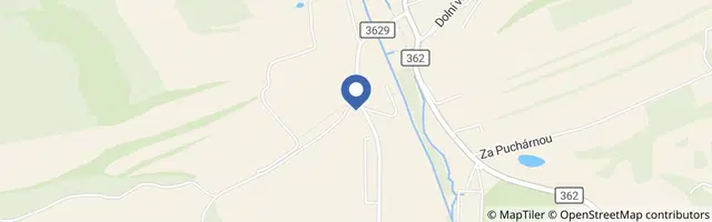 Mapa - Rodinné ubytování Na Habeši