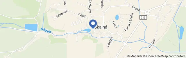 Mapa - Hrad Vildštejn