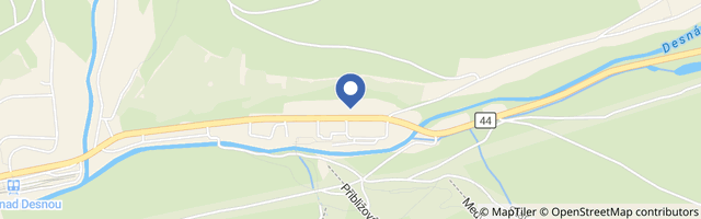 Mapa - S4 Resort Kouty