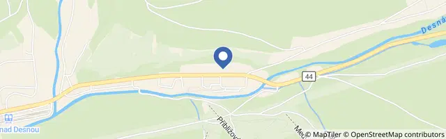 Mapa - S4 Resort Kouty