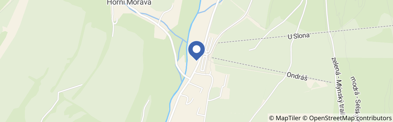 Mapa - Penzion Terezka