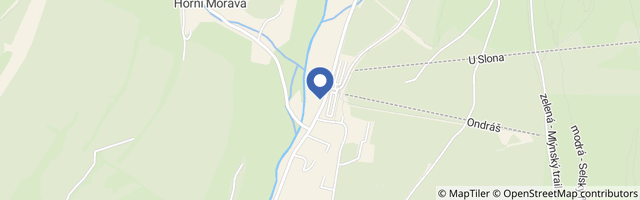 Mapa - Penzion Terezka