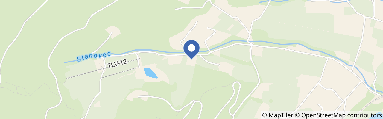 Mapa - Apartmány u Honzy