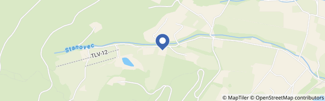 Mapa - Apartmány u Honzy