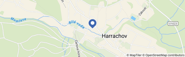 Mapa - Apartmány U Lanovky